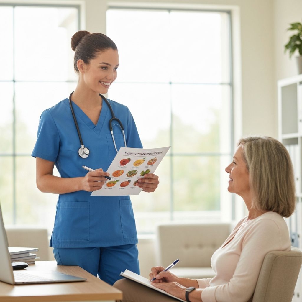 Nutrition consultant role