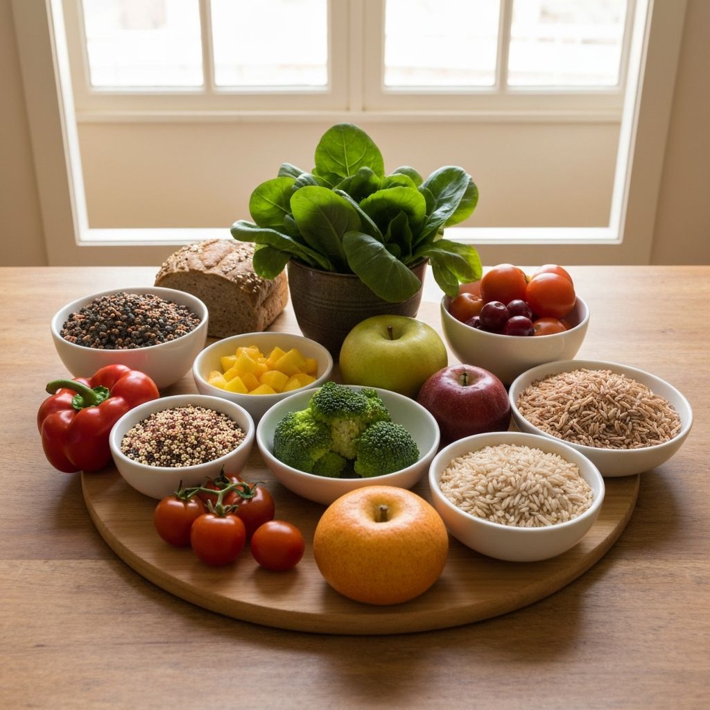 Balanced nutrition lifestyle